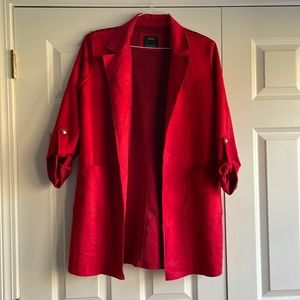 Bershka faux suede jacket